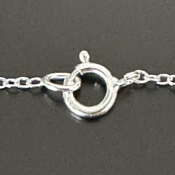 Sterling Silver Four Leaf Clover Necklace - Picture 10 of 12